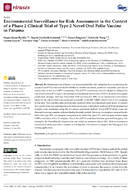 Environmental Surveillance for Risk Assessment in the Context of a Phase 2 Clinical Trial of Type 2 Novel Oral Polio Vaccine in Panama