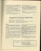 Pictorial review Preparation and staining of blood films