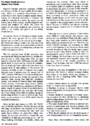 The Public Health Services Number One Priority