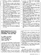 Birth weightspecific infant mortality due to congenital anomalies 1960 and 1980