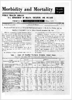 Morbidity and Mortality Weekly Report Vol 10 No 52 for Release January 6 1962