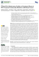 Global DNA methylation profiles in peripheral blood of WTCexposed community members with breast cancer