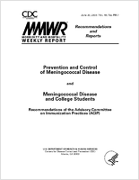 Morbidity and Mortality Weekly Report Recommendations and Reports June 30 2000  Vol 49  No RR7