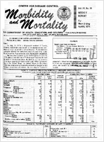 Morbidity and Mortality Weekly Report Vol 24 No 14 week ending April 5 1975
