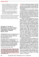 Changes in Group A Streptococcusemm Types Associated with Invasive Infections in Adults Spain 2023