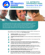 US Antibiotic Awareness Week  November 1319 2017