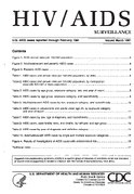 HIVAIDS Surveillance US AIDS cases reported through February 1991