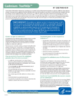 Cadmium  ToxFAQs  N CAS 7440439
