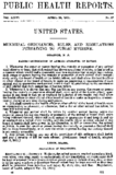 Weekly Reports for APRIL 28 1911
