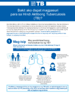Bakit ako dapat magpasuri para sa Hindi Aktibong Tuberculosis TB