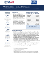 West Africa  Ebola Outbreak Fact Sheet 3 Fiscal Year FY 2015