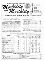 Morbidity and Mortality Weekly Report Vol 17 No 44 week ending November 2 1968