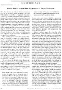 Public Health In The New Millennium Ii Social Exclusion