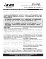 Cyanide  CAS 74908 143339 151508 592018 544923 506616 460195 506774