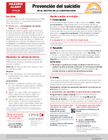 Alerta de peligro Prevencin del suicidio en el sector de la construccin 2020