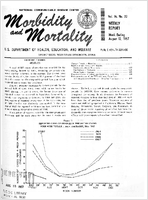 Morbidity and Mortality Weekly Report Vol 16 No 32 week ending August 12 1967