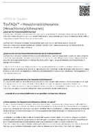 ToxFAQs  Hexaclorociclohexanos Hexachlorocyclohexanes