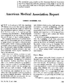American Medical Association report