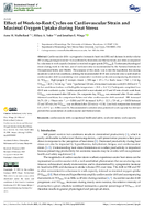 Effect of WorktoRest Cycles on Cardiovascular Strain and Maximal Oxygen Uptake During Heat Stress