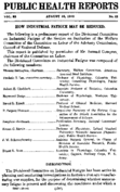 Public health reports  v 33 no 33 August 16 1918