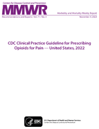 Morbidity and Mortality Weekly Report Recommendations and Reports November 4 2022  Vol 71  No RR3
