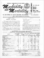 Morbidity and Mortality Weekly Report Vol 16 No 49 week ending December 9 1967