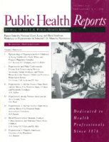 Public Health Reports  v 111 Suppl 2  cover