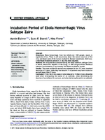 Incubation Period of Ebola Hemorrhagic Virus Subtype Zaire