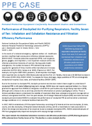 Performance of Stockpiled AirPurifying Respirators Facility Seven of Ten Inhalation and Exhalation Resistance and Filtration Efficiency Performance PPE CASE  P20200107