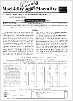 Morbidity and Mortality Weekly Report Vol 13 No 12 for Release March 27 1964