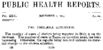 Weekly Reports for NOVEMBER 3 1911