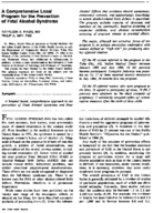 A comprehensive local program for the prevention of fetal alcohol syndrome