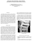 Mistakes Misconceptions and Key Points Regarding Secondary Roof Support Systems