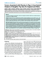 Factors Associated with Pleurisy in Pigs A CaseControl Analysis of Slaughter Pig Data for England and Wales