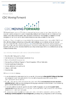 CDC Moving Forward