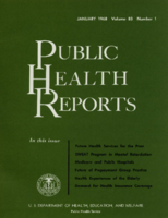 Public health reports  v 83 no 1  cover