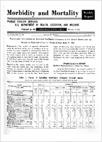 Morbidity and Mortality Weekly Report Vol 10 No 24 for Release June 23 1961