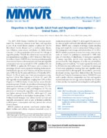 MMWR Morbidity and Mortality Weekly Report Vol 66 No 45 November 17 2017