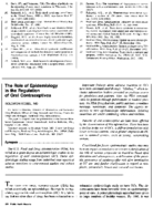 The Role Of Epidemiology In The Regulation Of Oral Contraceptives