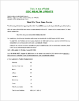 West Nile virus case counts