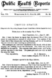 Public health reports  v 12 no 26 June 25 1897