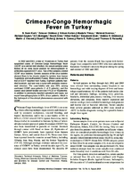 CrimeanCongo Hemorrhagic Fever in Europe