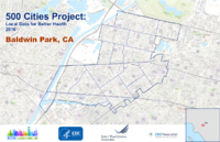 500 Cities Project Local Data for Better Health 2016 Baldwin Park CA
