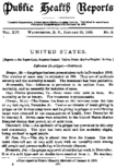 Public health reports  v 14 no3 January 20 1899