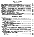 Public Health Reports  v 56 no 10  table of contents