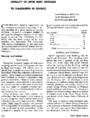 Lethality of upper body exposure to Xradiation in beagles