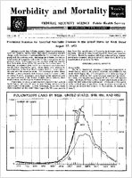 Morbidity and Mortality Weekly Report Vol 1 No 35 September 5 1952