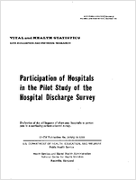 Participation of Hospitals in the Pilot Study of the Hospital Discharge Survey