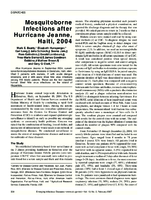 Mosquitoborne Infections after Hurricane Jeanne Haiti 2004