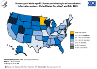 2013 IISAR Adult Participation Map